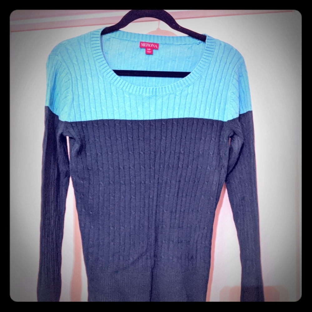 Merona Color Blocked Sweater